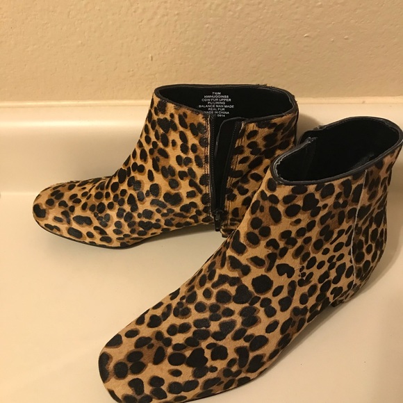 Nine West Leopard booties - Picture 6 of 7